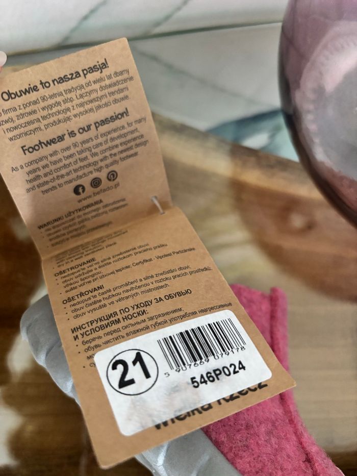 Chaussons feutrine fille Befado rose 21 - photo numéro 7