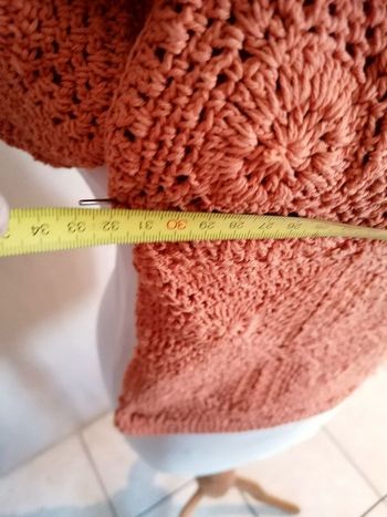 Haut top crock été sans manches 100 coton taille S à M. Neuf.