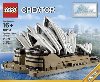 Lego expert opéra de sydney