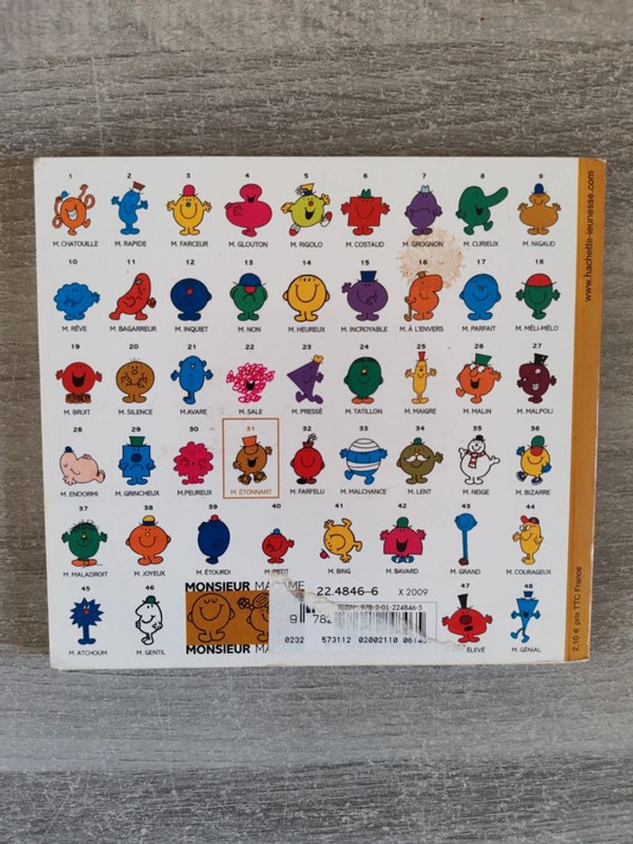 Livre monsieur étonnant - photo numéro 2