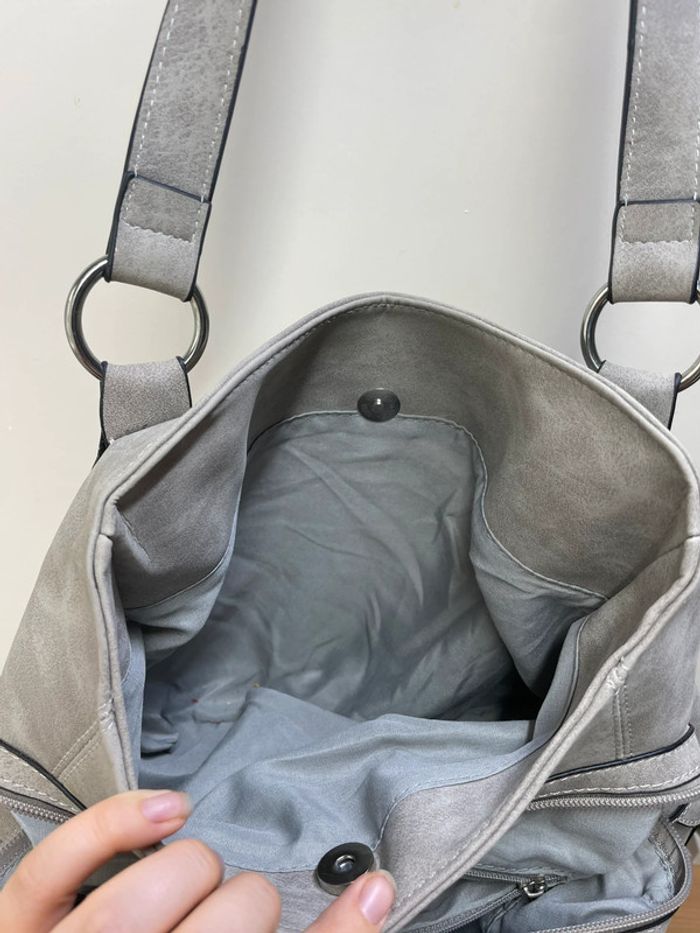Sac à main gris - photo numéro 5