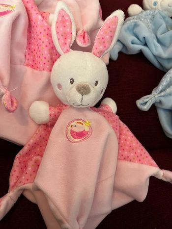 Doudou lapin mots d’enfants