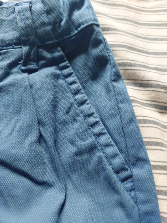 Chino bleu 9 ans - photo numéro 3