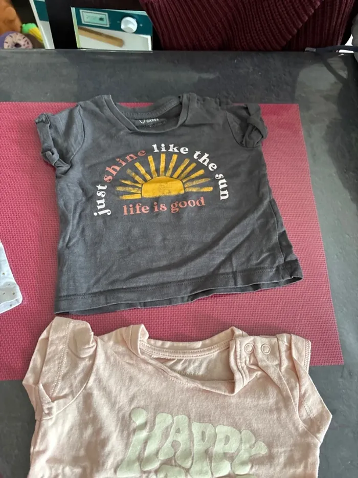 Lot tee-shirts 3 mois - photo numéro 6