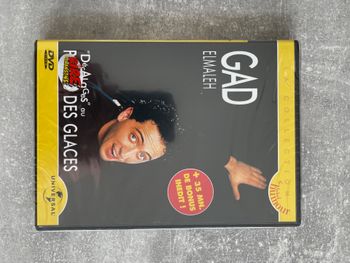 DVD spectacle humour, comique Gad Elmaleh, décalages neuf sous blister en français.