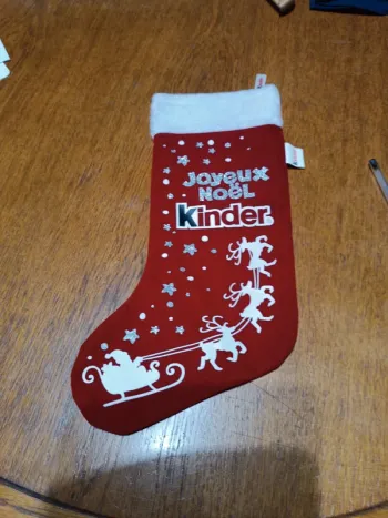 Chaussette de Noël Kinder