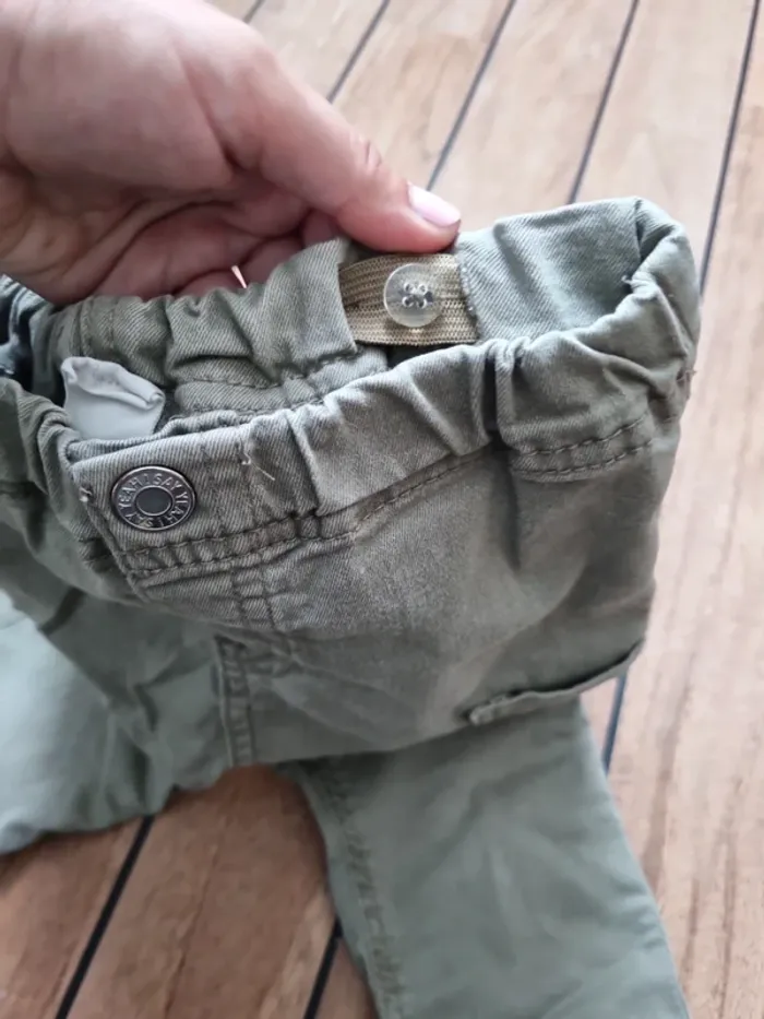 Pantalon cargo kaki - photo numéro 3