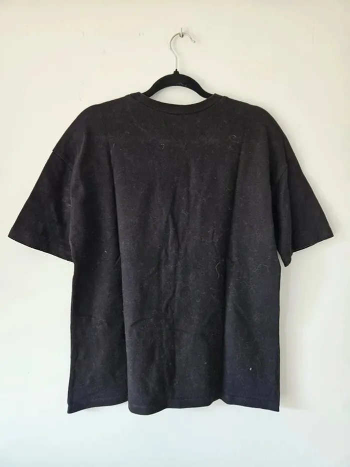 T-shirt noir épais oversize Zara taille 38 / M - photo numéro 4