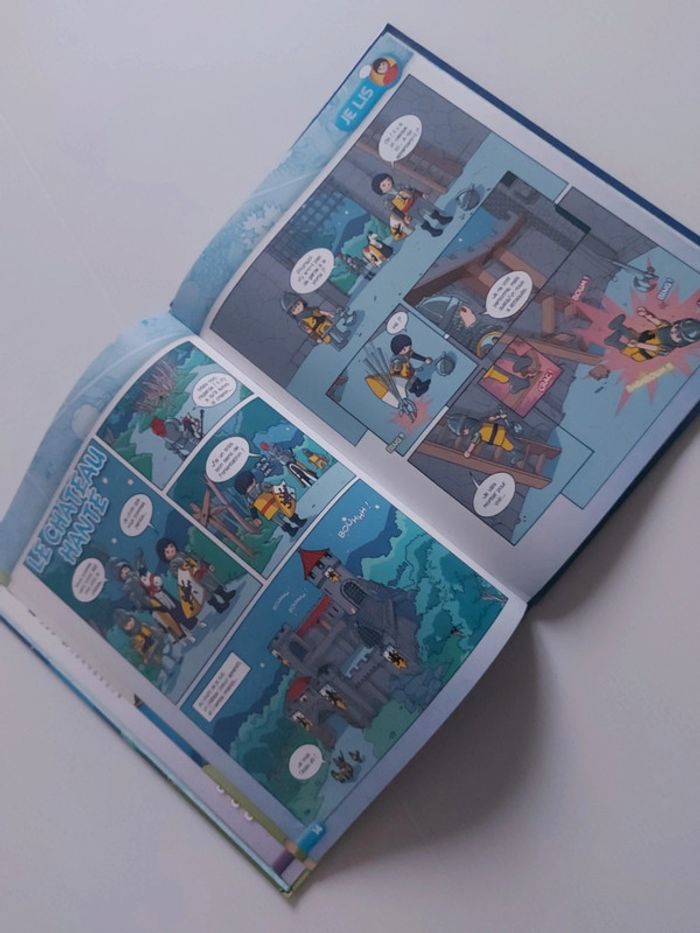 Livre Playmobil "Aventures de l'histoire" Les chevaliers du Moyen-Âge - photo numéro 4