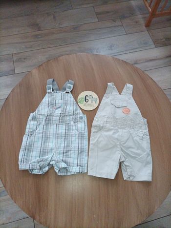 Salopette short