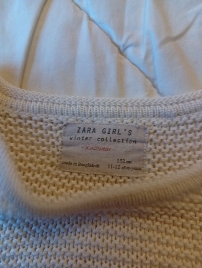 Pull Zara girl's 11/12ans - photo numéro 2