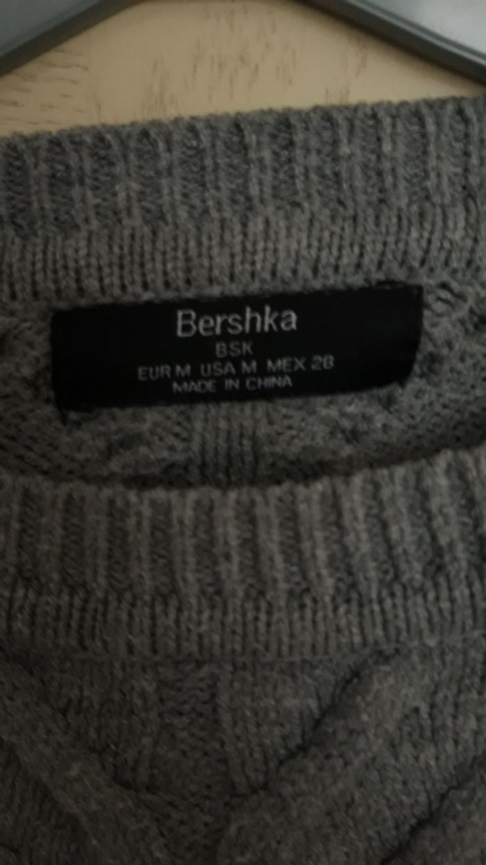 Pull  chaud gris - photo numéro 3