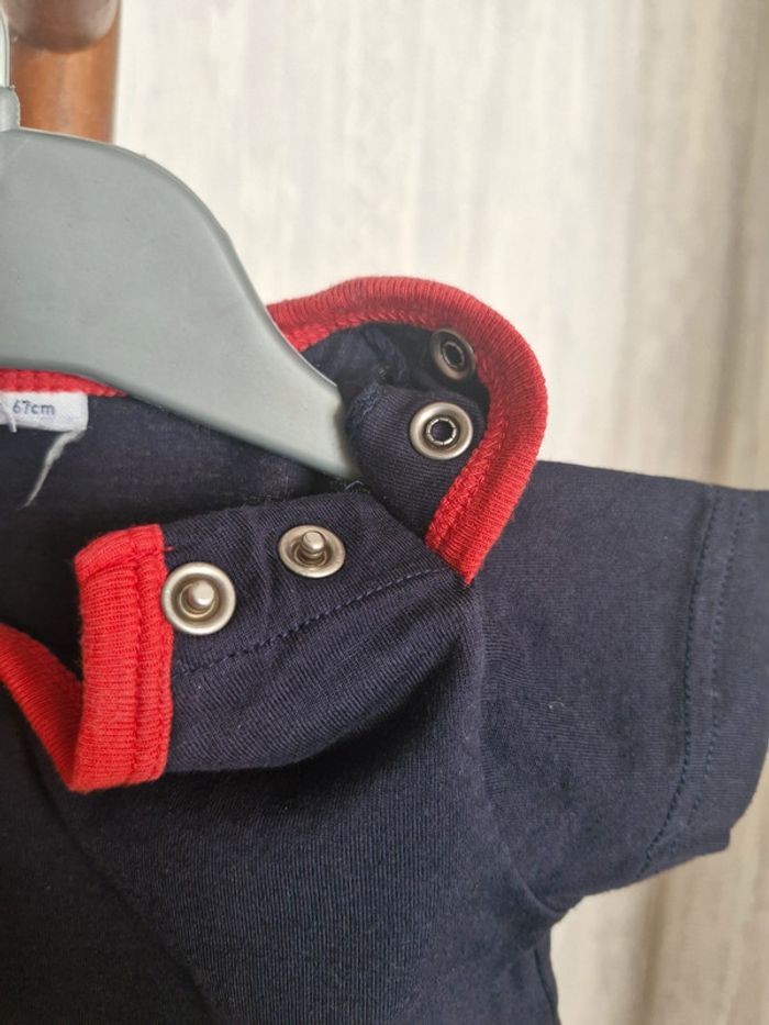T-shirt manches courtes bébé 6 mois Petit Bateau Coton - photo numéro 4