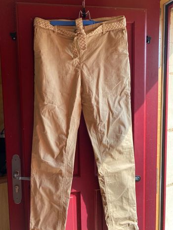 Pantalon chino beige Promod – Taille 38