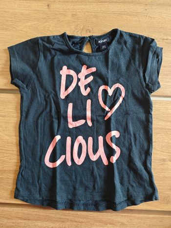 Tee-shirts bébé fille parfait état 24 mois