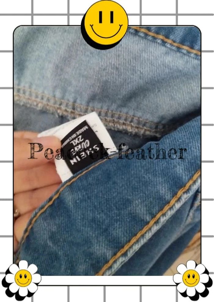 Jupe longue jean 46/48 2xl shein - photo numéro 5
