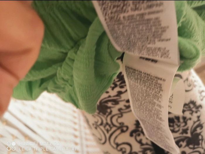 💕Joli Débardeur crop top court ROXY vert citron à smocks - Taille L/ 40 💕 - photo numéro 13