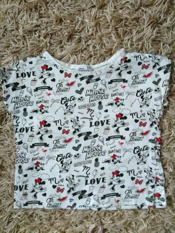 Tshirt Disney minnie, taille 4 ans