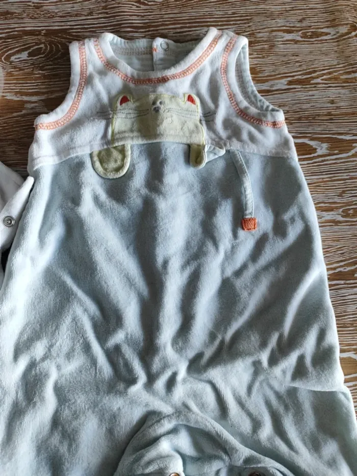 đ lots de 3 pyjamas 3 Mois đ - photo numĂ©ro 4