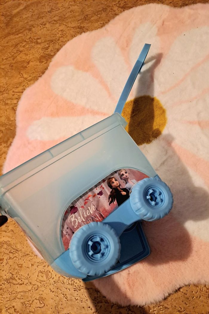 🩵 Chariot de transport jouet Reine des Neiges 🩵 - photo numéro 5