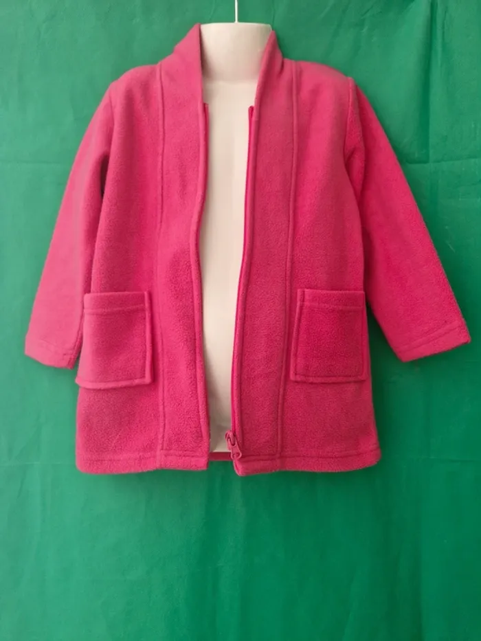 Gilet zippé polaire 4 ans Sans marque - photo numéro 2