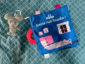 Grand livre en tissu