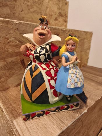 Figurine Alice Et La Reine De Coeur - Disney Traditions