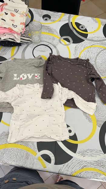 3 hauts manche longue