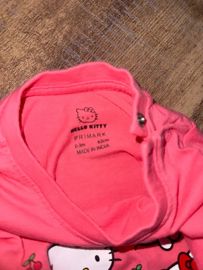 Joli t-shirt hello kitty x2 - photo numéro 3