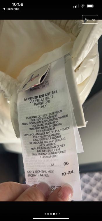 Pantalon de Sky Moncler