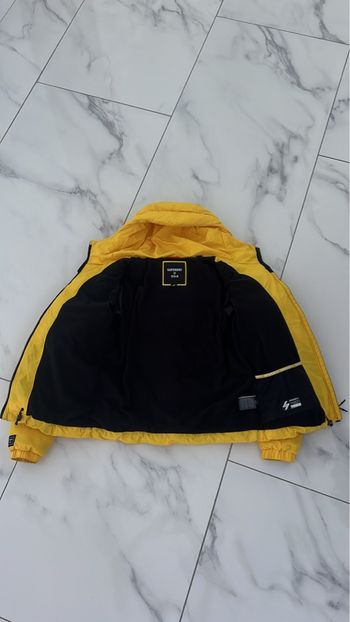 doudoune jaune superdry