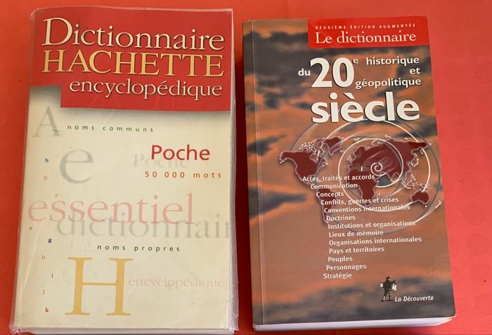 Lot 2 dictionnaires