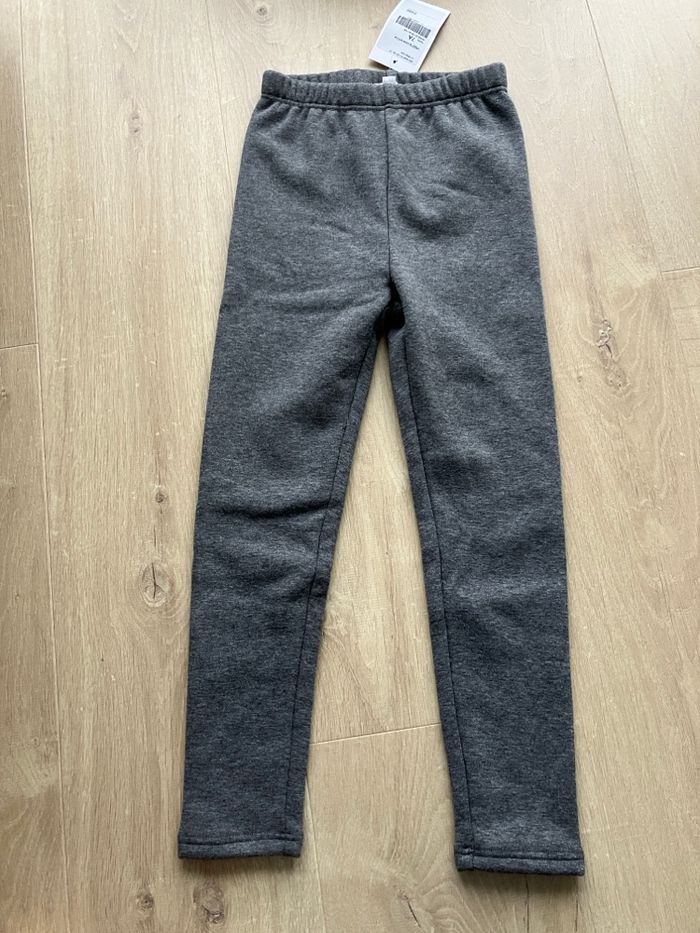 Pantalon legging chaud taille 7 ans neuf avec étiquette vertbaudet