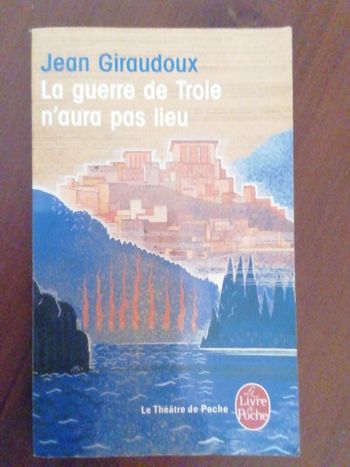 Livre La guerre de Troie n'aura pas lieu de Jean Giraudoux