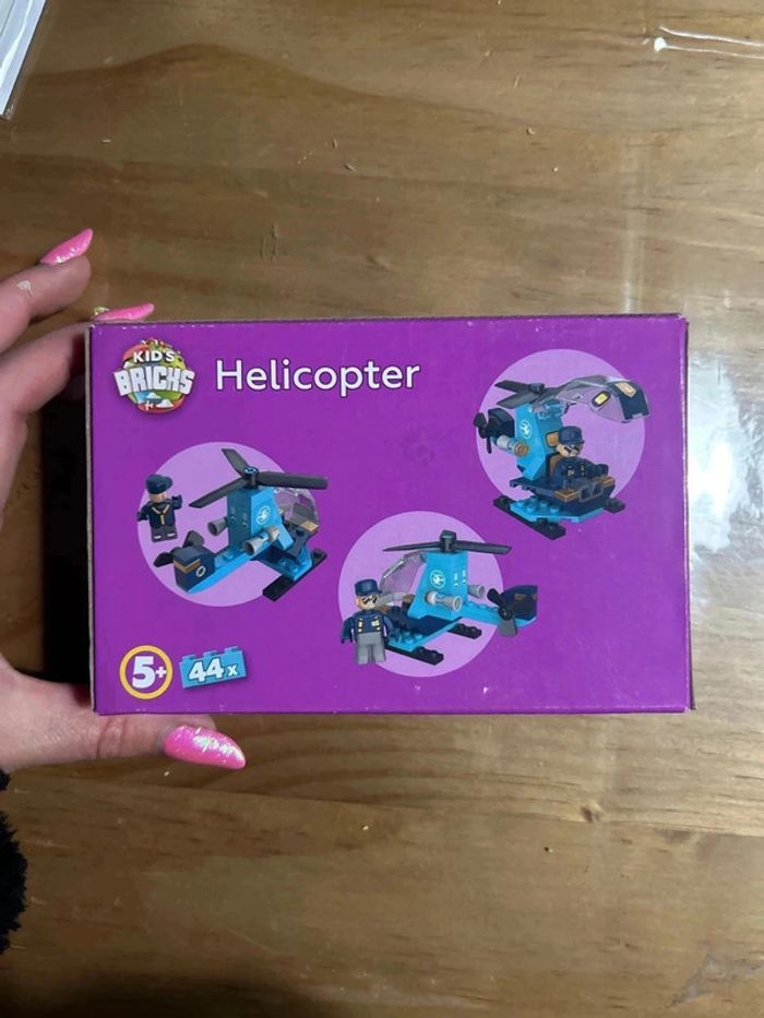 Jeu de construction hélicoptère - photo numéro 2