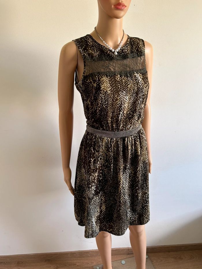 Robe imprimée sans manches Morgan taille 36 excellent état - photo numéro 2