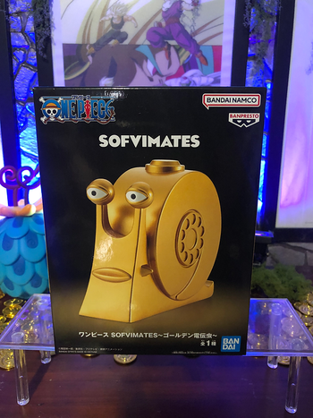 One piece - Sofvimates Golden Den Den Mushi (Buster call)