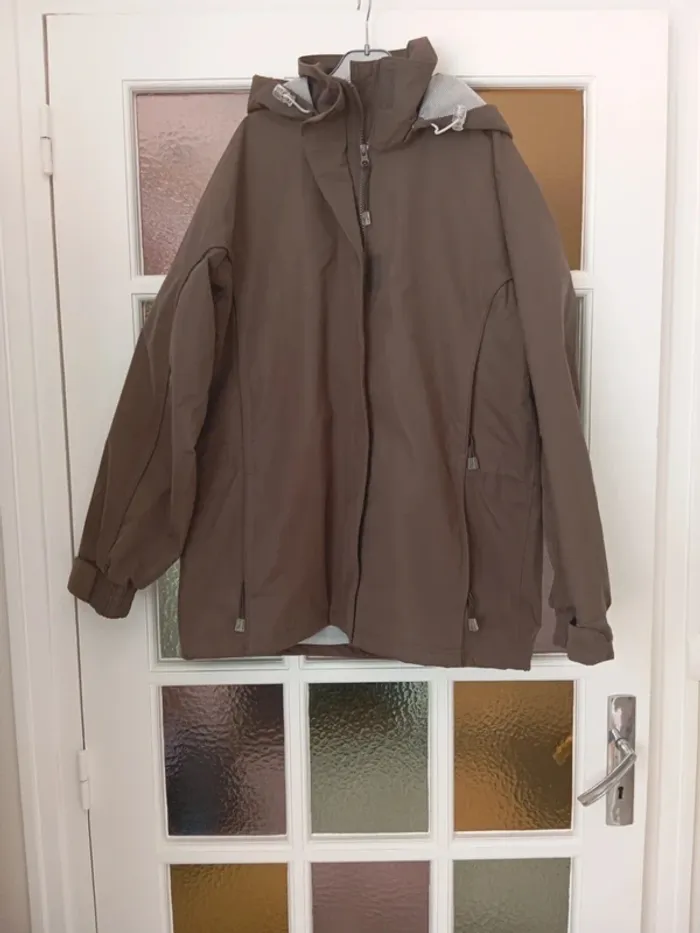 Imperméable marron taille M