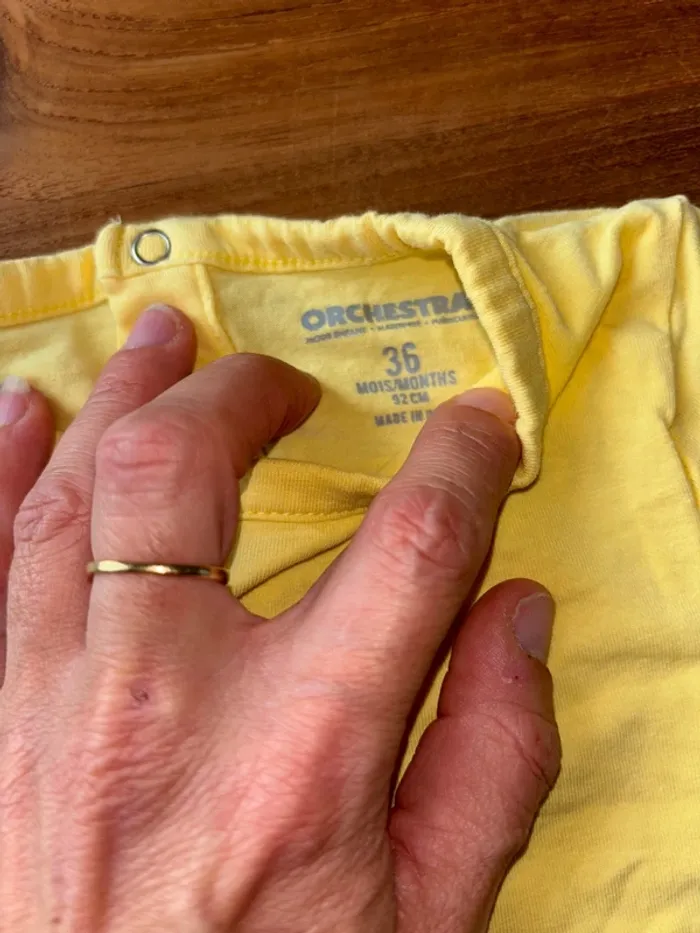 Lot de 5 bodies MC et 2 sans manche orchestra 36 mois - photo numéro 10