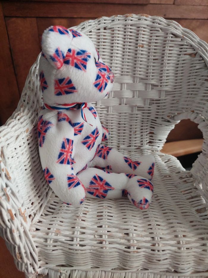 Ours en peluche union Jack Ty - photo numéro 4