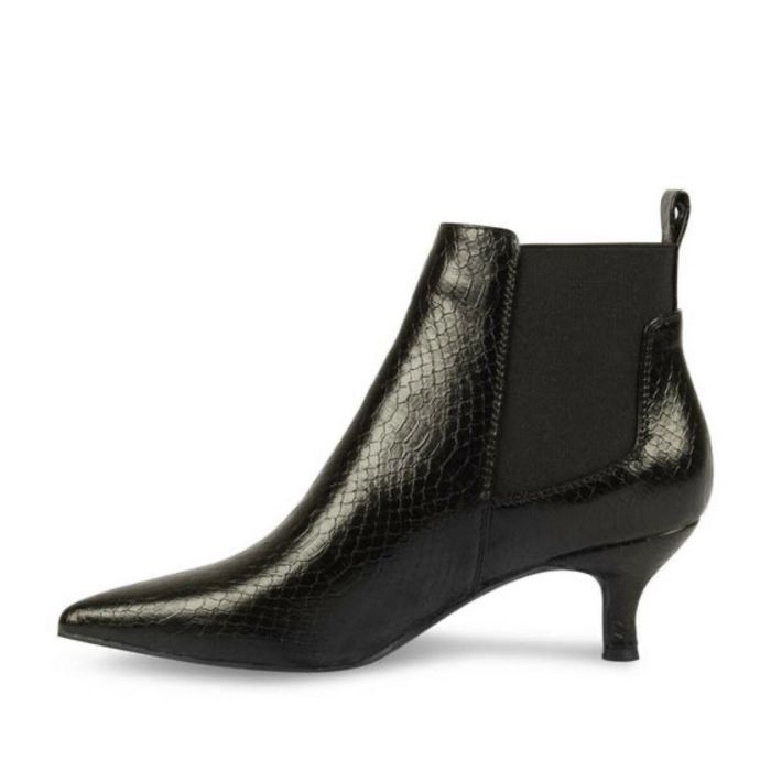 Bottines Sinéquanone Noir double fermeture élastique Femme Taille 41 - photo numéro 3
