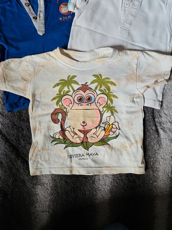 Lot de 3 Tee-shirt 24 mois tbe - photo numéro 2