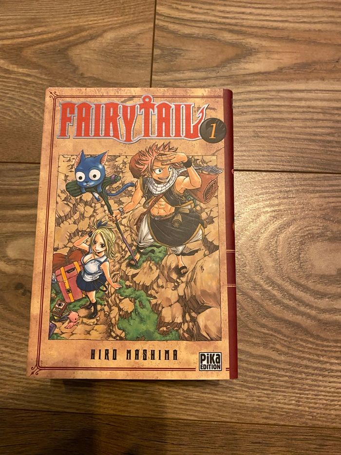 Lot 4 tomes manga Fairy Tail, très bon état - photo numéro 4