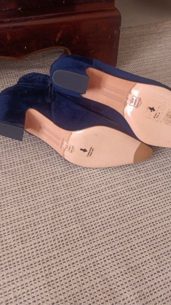 Bottines miista Bleu Roi – Taille 39 – Talons 6 cm - photo numéro 10