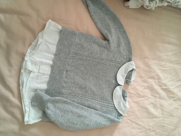 Lot 2 pulls chemise 3 ans - photo numéro 2