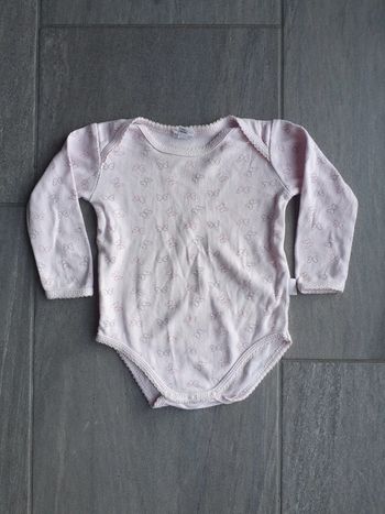 Body fille manches longues 6 mois - P'tit Bisou