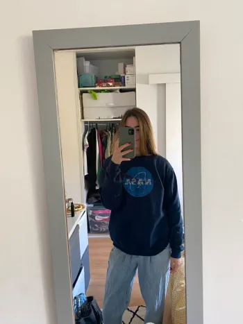 Sweat bleu marine - NASA