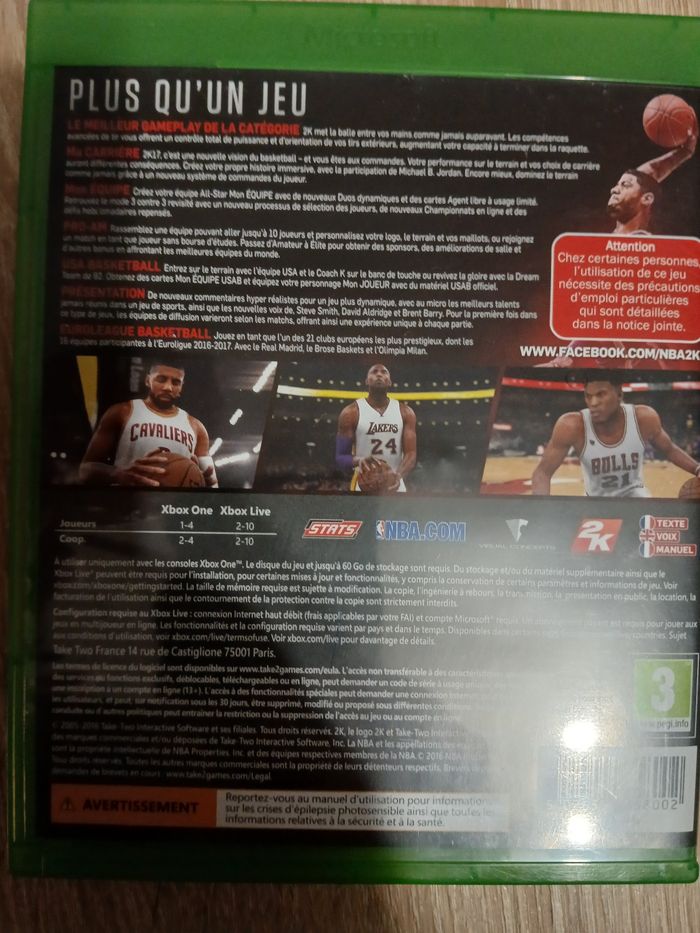 NBA 2K17 xbox one - photo numéro 3