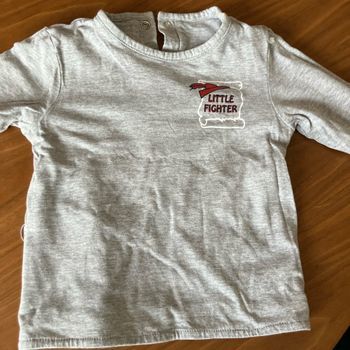 Haut réversible manches longues