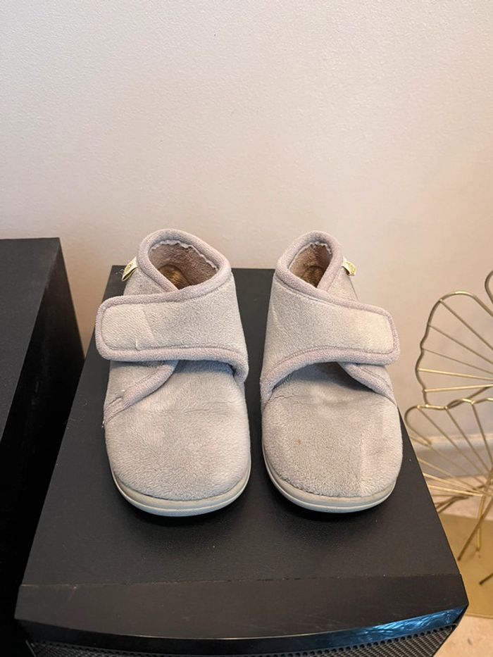 Chaussons gris